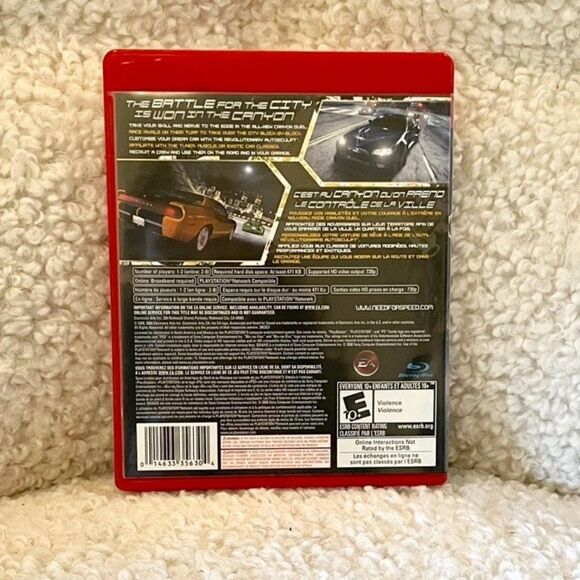 Rare PS3 Need for Speed: Carbon (Greatest Hits) - Picture 2 of 2